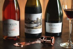 Boydells Sparkling wines, stopper & bottle opener