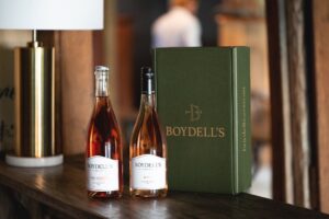 Boydells twin bottle pack with bottle of Rose & Sparkling Rose